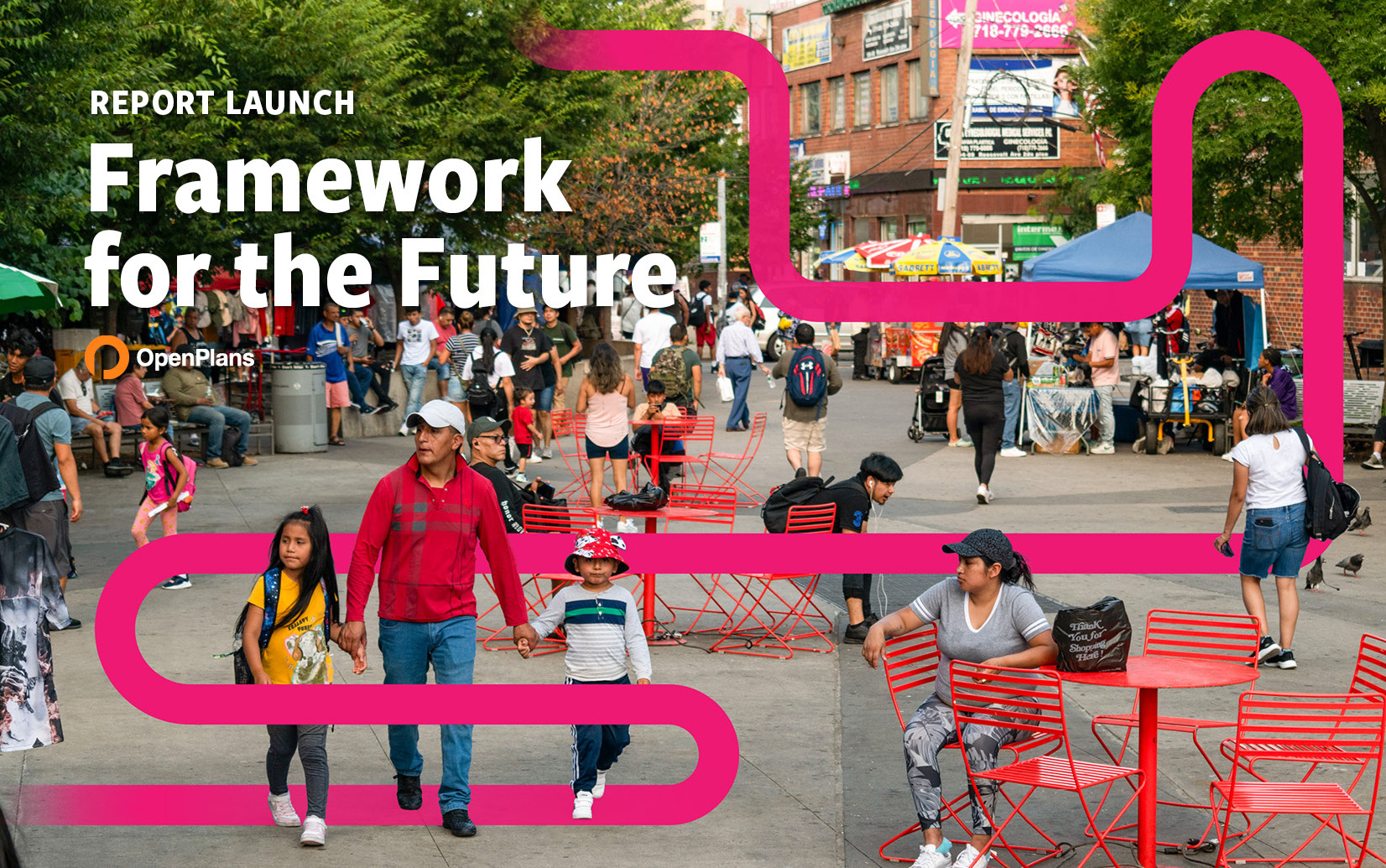 Framework for the Future report launch event banner